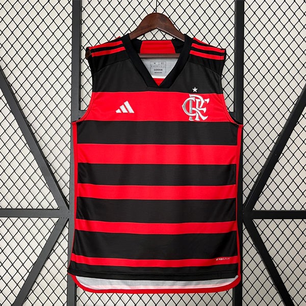 Thailandia Maglia Flamengo Home Senza Maniche 24/25